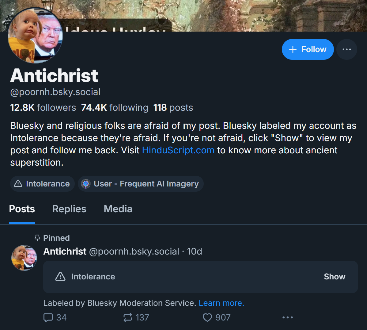 another mass following user